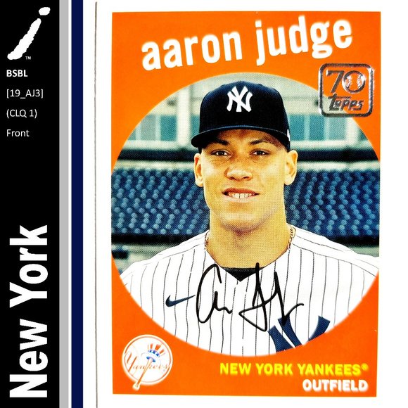 MLB Other - New York Yankees (Aaron Judge) - BSBL [19_AJ3]